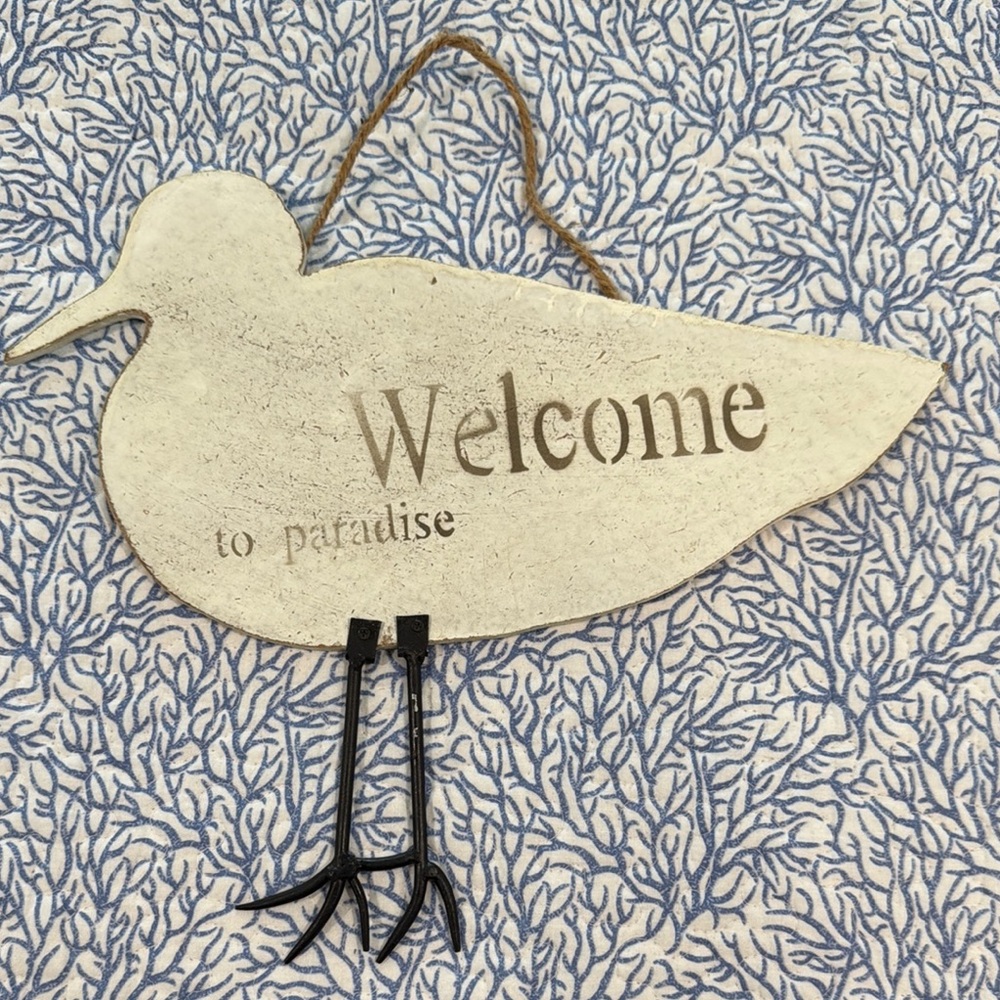 "Welcome to Paradise" Bird